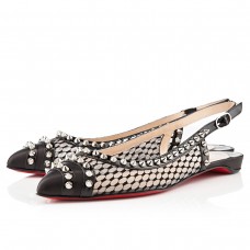 Christian Louboutin Manovra Flat Sandals Black