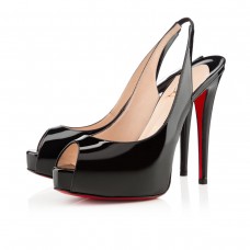 Christian Louboutin Flo 120mm Slingbacks Black