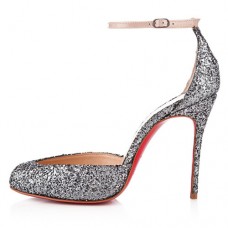 Christian Louboutin Tres Decollete 100mm Pumps Grey