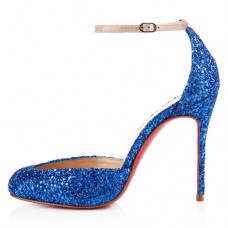 Christian Louboutin Tres Decollete 100mm Pumps Blue