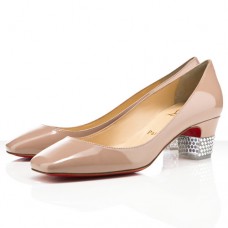 Christian Louboutin Gloria 40mm Pumps Nude
