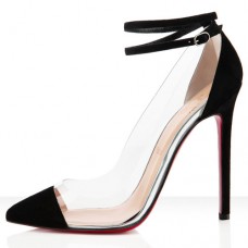 Christian Louboutin Bis Un Bout 120mm Pumps Black