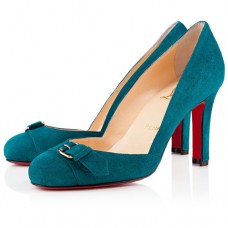Christian Louboutin Lilibelt 100mm Pumps Peacock
