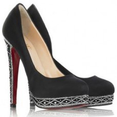 Christian Louboutin Eugenie 120mm Pumps Black