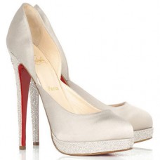 Christian Louboutin Eugenie 120mm Pumps White