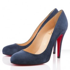 Christian Louboutin Ron Ron 100mm Pumps Blue Christian Louboutin Ron Ron 100mm Pumps Blue