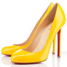 Christian Louboutin Lady Lynch 120mm Pumps Yellow Christian Louboutin Lady Lynch 120mm Pumps Yellow