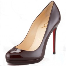 Christian Louboutin Filo 120mm Pumps Dark Red