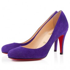 Christian Louboutin Ron Ron 80mm Pumps Violet