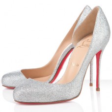 Christian Louboutin Helmour 100mm Pumps Silver
