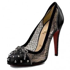 Christian Louboutin Candy Lace 120mm Pumps Black