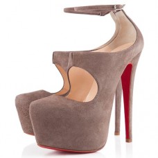 Christian Louboutin Maillot 160mm Pumps Taupe Christian Louboutin Maillot 160mm Pumps Taupe