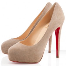 Christian Louboutin Miss Clichy 140mm Pumps Taupe