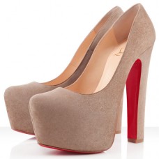 Christian Louboutin Daffy 160mm Pumps Taupe