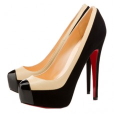 Christian Louboutin Mago Two Tone 160mm Pumps Black