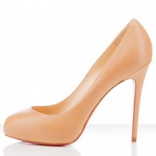 Christian Louboutin New Declic 120mm Pumps Beige