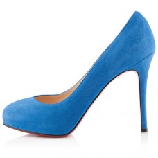Christian Louboutin New Declic 120mm Pumps Blue