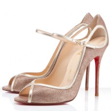 Christian Louboutin 1en8 100mm Peep Toe Pumps Multicolor Christian Louboutin 1en8 100mm Peep Toe Pumps Multicolor