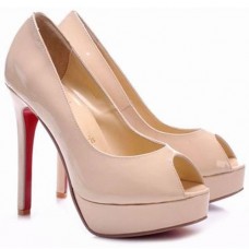 Christian Louboutin Altadama 140mm Peep Toe Pumps Pink Christian Louboutin Altadama 140mm Peep Toe Pumps Pink