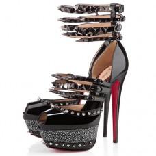 Christian Louboutin Isolde 160mm Peep Toe Pumps Black
