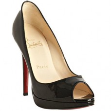 Christian Louboutin Yolanda 120mm Peep Toe Pumps Black