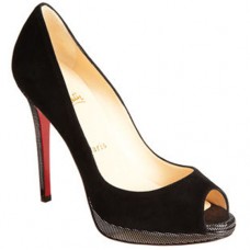 Christian Louboutin Yolanda 120mm Peep Toe Pumps Black Christian Louboutin Yolanda 120mm Peep Toe Pumps Black