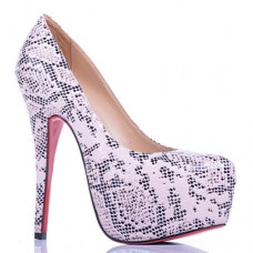 Christian Louboutin Daffodile Lace 160mm Platforms White