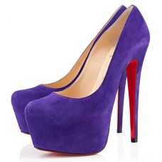Christian Louboutin Daffodile 160mm Platforms Purple