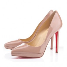 Christian Louboutin Pigalle Plato 120mm Pumps Nude Christian Louboutin Pigalle Plato 120mm Pumps Nude