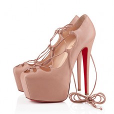 Christian Louboutin Ghildarc 160mm Platforms Nude