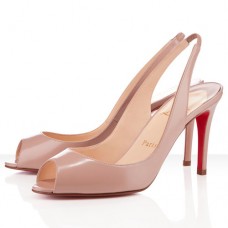 Christian Louboutin You You 80mm Slingbacks Nude