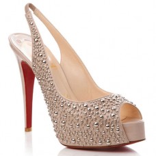 Christian Louboutin Star Prive 120mm Slingbacks Pink