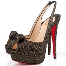 Christian Louboutin Jenny 140mm Slingbacks Black