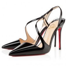 Christian Louboutin June 100mm Slingbacks Black