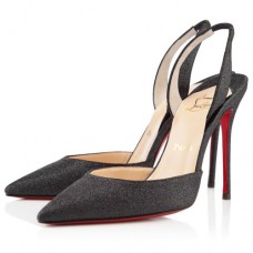 Christian Louboutin Ever 100mm Slingbacks Black