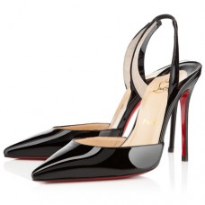Christian Louboutin Ever 100mm Slingbacks Black