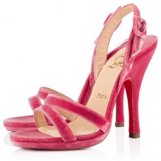 Christian Louboutin Fine Romance 120mm Slingbacks Rose Paris