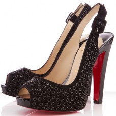 Christian Louboutin Aicha 120mm Slingbacks Black