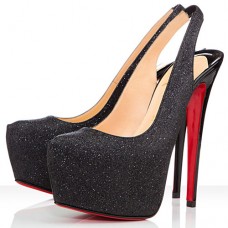 Christian Louboutin Dafsling 160mm Slingbacks Black