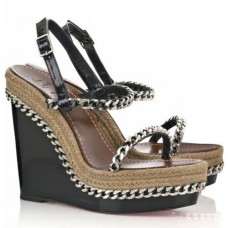 Christian Louboutin Macarena 120mm Wedges Black