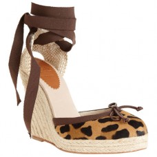 Christian Louboutin Carino Plato 120mm Wedges Leopard