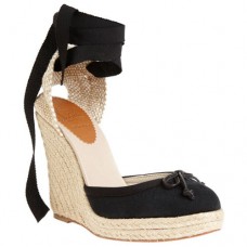 Christian Louboutin Carino Plato 120mm Wedges Black