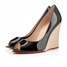 Christian Louboutin puglia 100mm Wedges Black