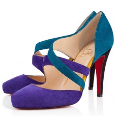 Christian Louboutin Citoyenne 100mm Sandals Purple