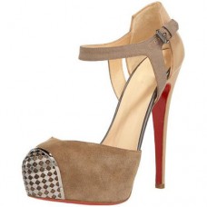 Christian Louboutin Boulima Exclusive D'orsay 120mm Sandals Taupe