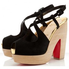 Christian Louboutin Martel 140mm Sandals Black