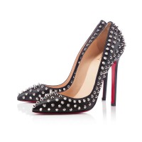 Christian Louboutin Pigalle Spikes 120mm Pumps Black Christian Louboutin Pigalle Spikes 120mm Pumps Black