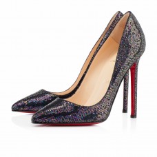 Christian Louboutin Pigalle 120mm Pumps Blue Khol