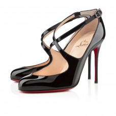 Christian Louboutin Viva Dita 100mm Mary Jane Pumps Black