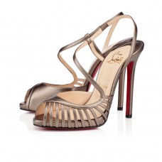 Christian Louboutin Scoubridou 120mm Sandals Bronze